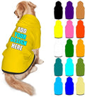 Custom Dog Hoodie Personalized Photo Text Logo Name Dog Clothes, Soft & Warm by Mynvzrk