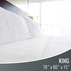 DMI Waterproof Mattress Protector, Mattress Pad, Waterproof Mattress Cover - Image 2