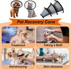 Vivifying Cat Cone, Adjustable Recovery Pet Cone, Three Sizes Lightweight - Image 6