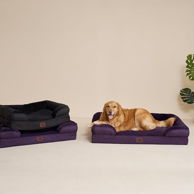 EHEYCIGA Orthopedic Dog Beds for Extra Large Dogs, Waterproof Memory Foam XXL - Image 9