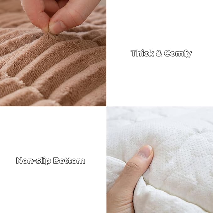 FUNNY FUZZY Pet Couch Covers for Sofa, Washable Dog Couch Cover Protector for - Image 5