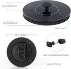 Mademax 1W Solar Bird Bath Fountain Pump, Solar Fountain, Free Standing - Image 5