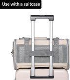 Airline Approved Pet Carrier for Cats and Small Dogs, Breathable and - Image 4