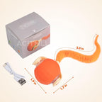 Interactive Dog Cat Ball Toy, Automatic Moving Cat Toy - Image 7