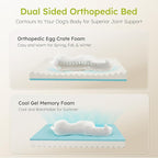 Jumbo Dog Beds for Extra Large Dogs, Orthopedic Dog Bed - Image 2