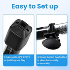 AQUANEAT Aquarium Heater, 50W Small Betta Fish Tank Heater, Mini Preset Water - Image 4