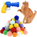 30 Pcs Soft Pom Pom Balls for Kittens by Shizhoo