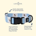 Lucy & Co. Bumbling Around Dog Collar, Adjustable Durable Dog Collar - Image 2