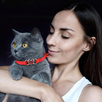 2 Pcs Cat Collars Heart Bling Breakaway - Image 7
