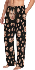 Custom Pajama Pants with Face customized PJ Pants Christmas Valentine gifts - Image 5