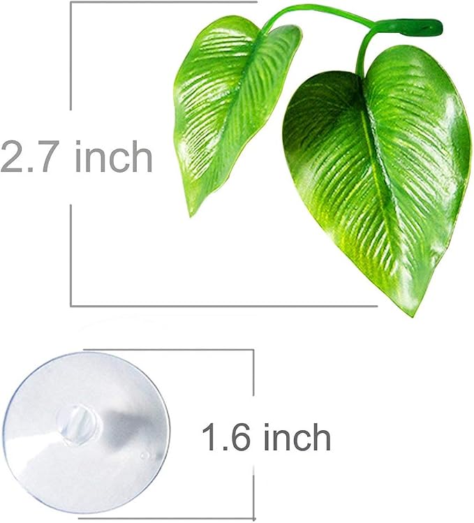 CousDUoBe 2 Pack Betta Fish Leaf Pad Improves Betta's Health by Simulating The - Image 3