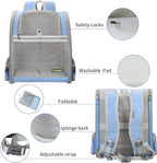 Texsens Pet Backpack Carrier for Small Cats Dogs | Ventilated Design, Safety - Image 4