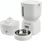 Automatic Cat Feeder and Water Fountain Set - 3L Food Dispenser - Image 7