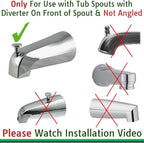 Wondurdog Bathtub Spout and Garden Hose Attachment Dog Wash Kit w/Splash Shield - Image 4