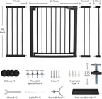 Mumeasy Baby Gate Extra Wide, 29.5-51'' Pressure Mounted Dog Gate - Image 8