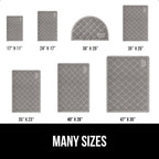 GORILLA GRIP Cat Litter Box Mat, 35x23 2 Pack, Water Resistant, US Designed - Image 6