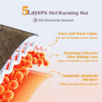 ULIGOTA Self-Warming Cat Bed and Dog Crate Pad - Image 2