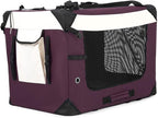 Collapsible Dog Travel Crate, Portable Soft-Sided Pet Carrier Extra Large Cat - Image 3