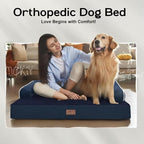 Large Dog Bed Orthopedic Washable | Beds Bolster Pet - Image 7