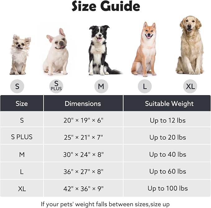 JOEJOY Small Dog Bed for Small Dogs, Washable Orthopedic Premium Soft Corduroy - Image 5