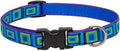 LupinePet Originals 3/4" Sea Glass 15-25" Adjustable Collar by LupinePet