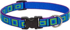 LupinePet Originals 3/4" Sea Glass 9-14" Adjustable Collar by LupinePet