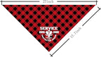 Dog Bandana, Therapy Dog Please Pet Me with, Dogs Scarf Classical Printing - Image 2