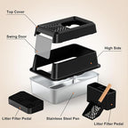 XXXXL Stainless Steel Cat Litter Box - Image 7
