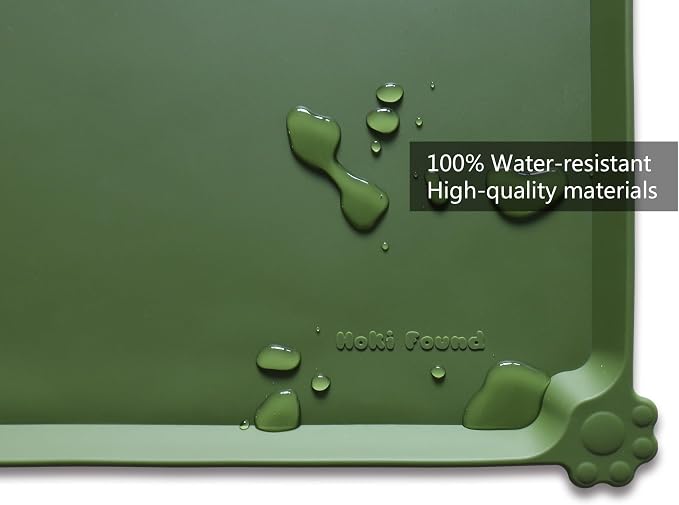 Hoki Found L Silicone Non Slip Pet Dog Cat Bowl Mats - Image 3