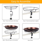 DREAMSOUL Deck Mounted Bird Bath - Image 5