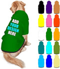 Custom Dog Clothes with Photo Name Logo Personalized Dog Sweaters by Mynvzrk