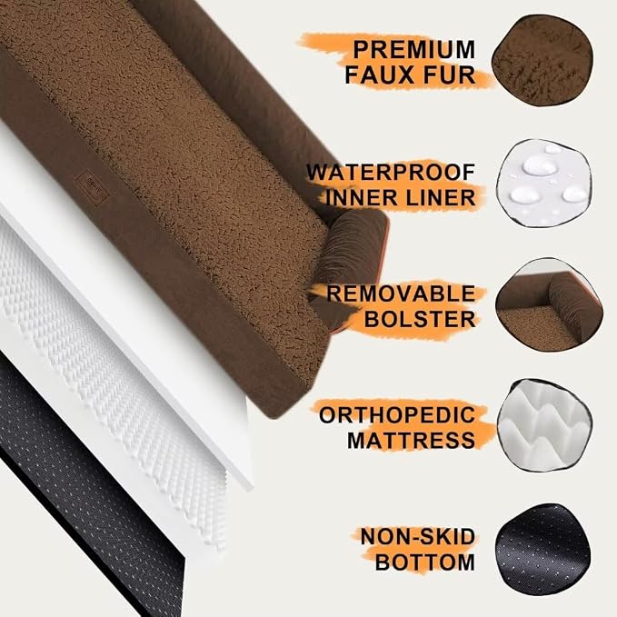 Large Dog Bed Orthopedic Washable - Image 5