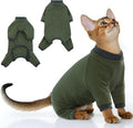 PUMYPOREITY Sticky Hair Cat Clothes, Prevent Loss Pajamas, Soft Sweaters by PUMYPOREITY