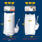 Red Rocket XL Cat Litter Trash Can Multi Kitty Twist’R Step Litter Disposal - Image 6