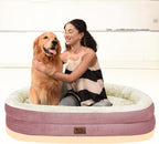 Orthopedic Waterproof Large Dog Bed: Memory Foam Washable Dog Bed - Image 7