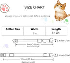 Cat Collar-2 Pack Cat Collars bee & Strawberry Cat Collar Breakaway - Image 7