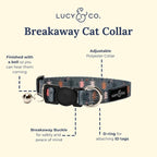 Lucy & Co. Take a Hike Breakaway Cat Collar - Image 2