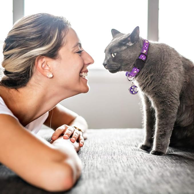 2Pcs Breakaway Cats Collars Cat Collars - Image 2