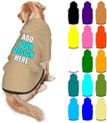 Custom Dog Hoodie Personalized Photo Text Logo Name Dog Clothes, Soft & Warm by Mynvzrk