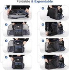Lekebobor Large Cat Backpack Carrier Expandable Pet Carrier Backpack - Image 7