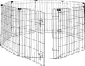 Amazon Basics Portable Foldable Octagonal Metal Exercise Dog Playpen, by AmazonBasics