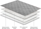 Ameritex Waterproof Blanket Reversible Dog Bed Cover Pet Blanket - Image 6