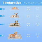 Rywell Cooling Mat for Dogs New Grey Edition, Washable Non-Toxic Summer Pet - Image 5
