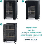 PONY DANCE Pets Product Universal Birdcage Cover Blackout & Breathable Birdcage - Image 3