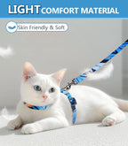 Halypet Cat Harness and Leash Set, Escape Proof Cat Harness, Safe Kitten Harness - Image 7