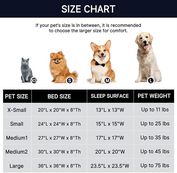 WESTERN HOME WH Calming Dog & Cat Bed, Anti-Anxiety Donut Cuddler Warming Cozy - Image 5