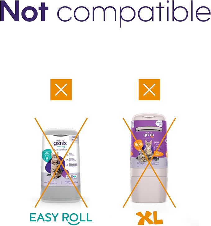 Litter Genie Refill Bags | Jumbo, 56 Total ft | Up to 8 Months of Supply in 2 - Image 4