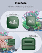 Pawfly Aquarium Magnet Glass Cleaner, Magnetic Fish Tank Cleaner, 1.5" Mini - Image 2