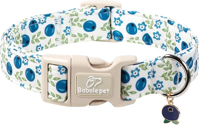 Spring/Summer Dog Collar for Medium Dogs by Babolepet