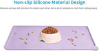 AUDWUD Silicone Waterproof Pet Feeding Mats, Anti Slip Bowl Pad, Dog Mat - Image 2